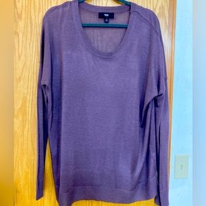 Mossimo Purple Loose Sweater